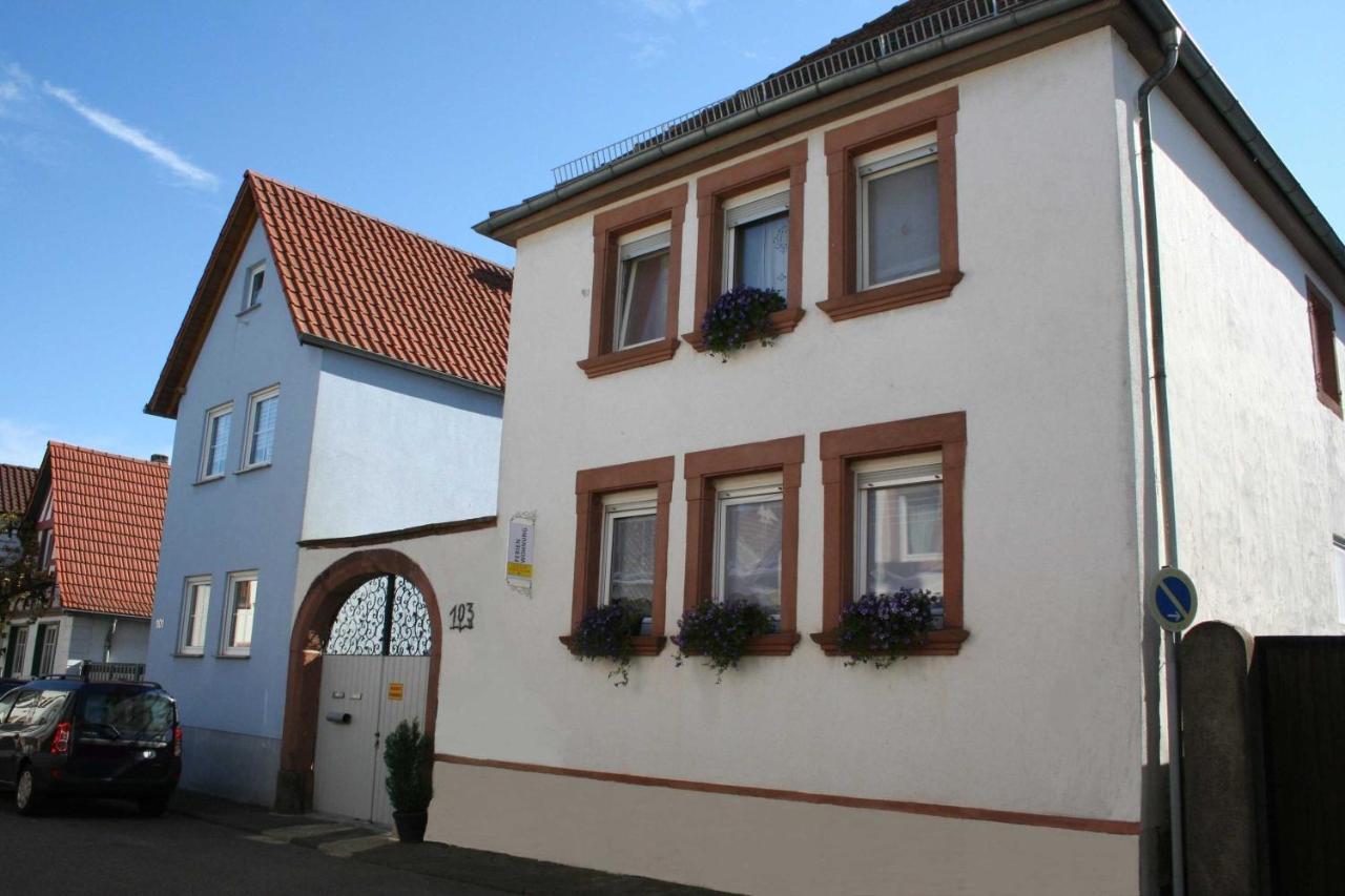 Ferienwohnung Spatzennest in Edesheim Exterior foto