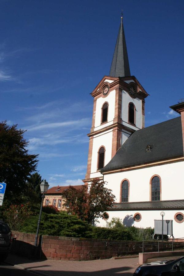 Ferienwohnung Spatzennest in Edesheim Exterior foto